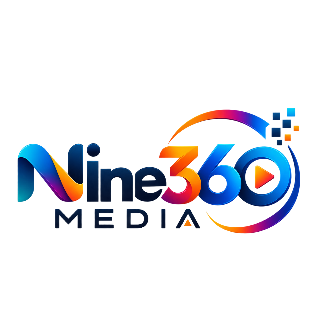 NINE360 MEDIA creative agency logo